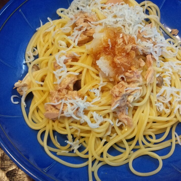 大根おろしとツナのあっさりパスタ レシピ 作り方 By さよ13 楽天レシピ